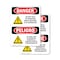 Signmission Safety Culture Sign, 12 in Width, Plastic, Rectangle, Bilingual OS-2PACK-DS-P-1218-VS-1175 - alternate 1